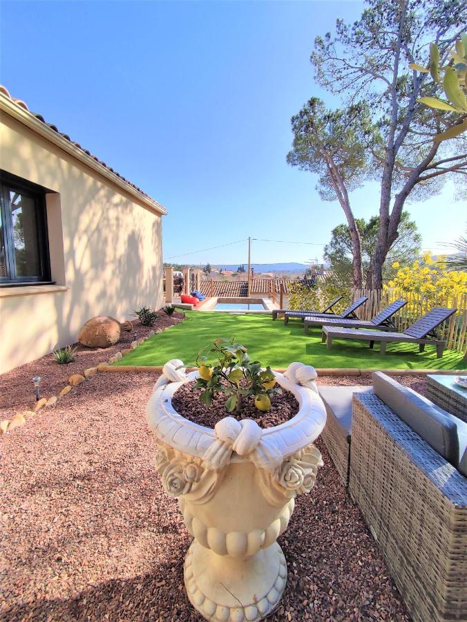 Villa Entiere Bellevue - Balneo - Piscine - Clim Montséret Екстериор снимка