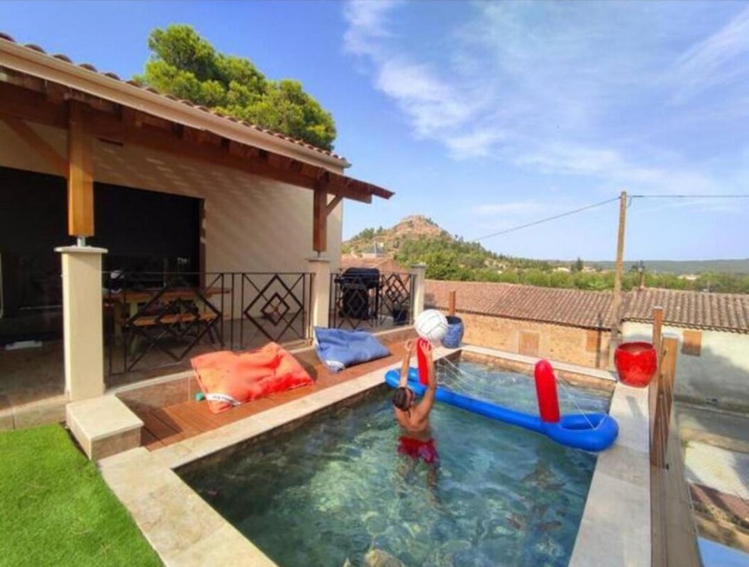 Villa Entiere Bellevue - Balneo - Piscine - Clim Montséret Екстериор снимка