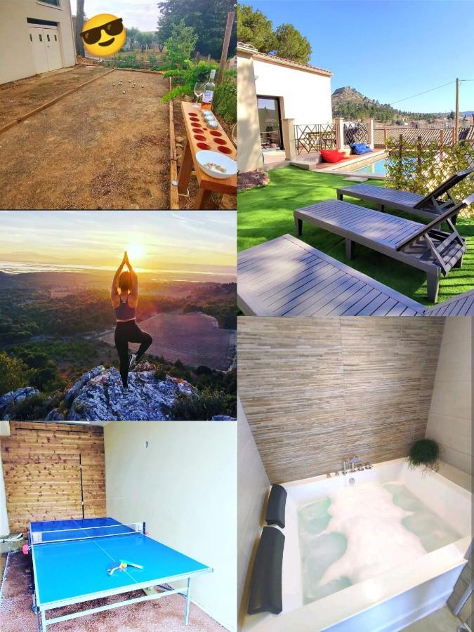 Villa Entiere Bellevue - Balneo - Piscine - Clim Montséret Екстериор снимка