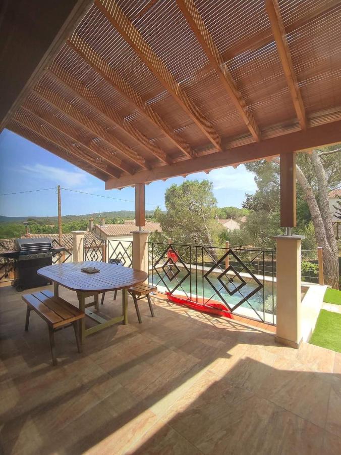 Villa Entiere Bellevue - Balneo - Piscine - Clim Montséret Екстериор снимка
